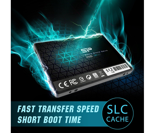Silicon Power 512GB 2,5" SATA SSD A55 - 446346 - zdjęcie 4